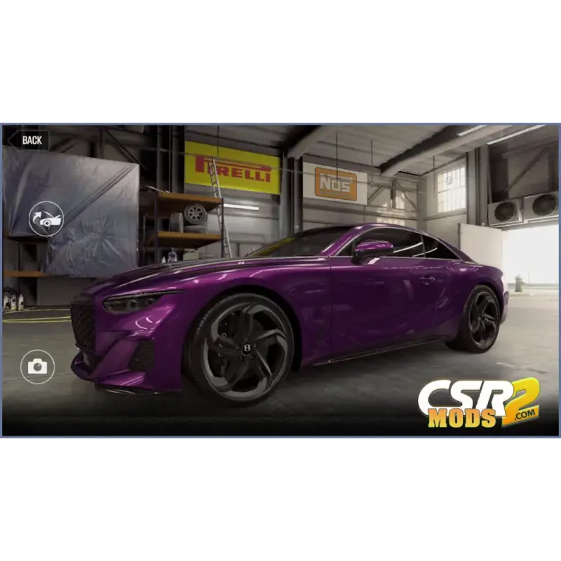 CSR2 Bentley Batur by Mulliner Purple Star’s - CSR Racing 2 IOS / Stock Car