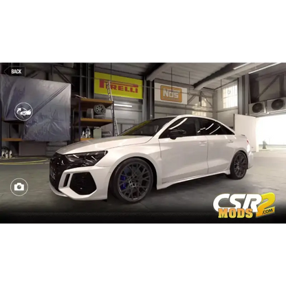 CSR2 Audi RS3 Sedan performance edition Gold Star’s