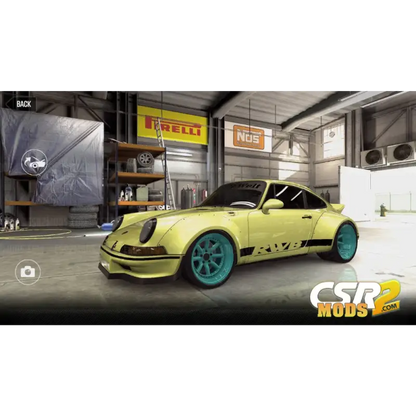 CSR2 RWB 911 (F - Series) NARRO STYLE Gold Star’s - Cars