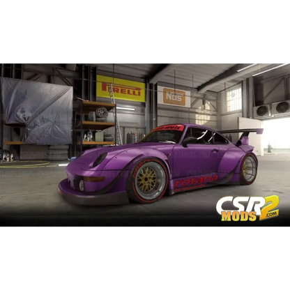 CSR2 RWB 993 ’’Rotana’’ Purple Star’s - CSR Racing 2 IOS / Stock Car Cars