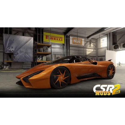 CSR2 Tuatara Purple Star’s - Cars