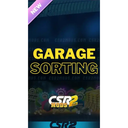 CSR2 CARS Garage Sorting Service - MODS SERVICES