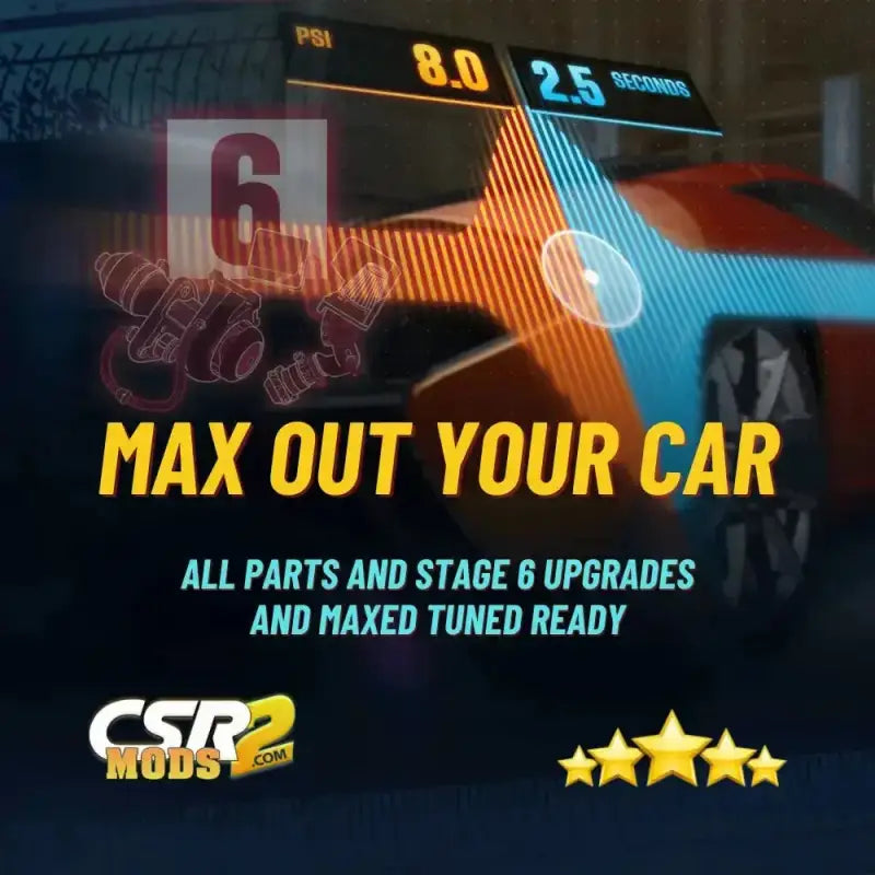 MAX OUT Your CSR2 Cars - MODS SERVICES