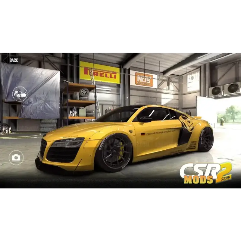 CSR2 2014 LB R8 V10 plus Coupé Gold Star’s - CSR RACING