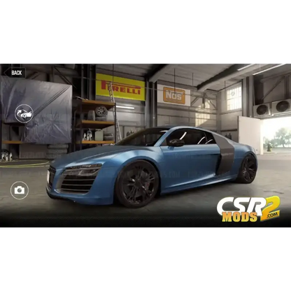 CSR2 2014 R8 V10 plus Coupé Gold Star’s - CSR RACING 2 MODS