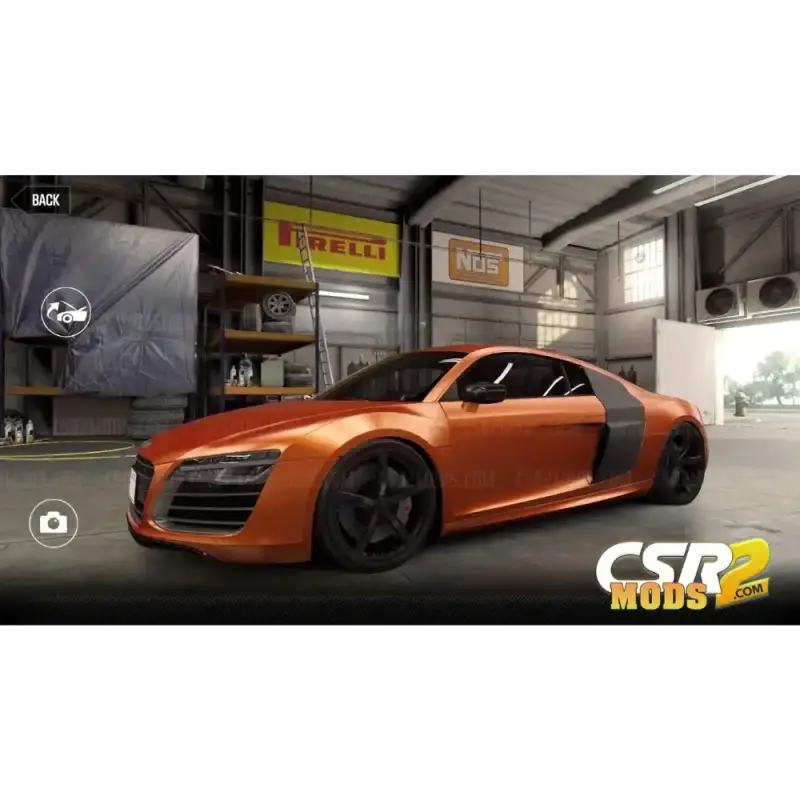 CSR2 2014 R8 V10 plus Coupé Gold Star’s - CSR RACING 2 MODS