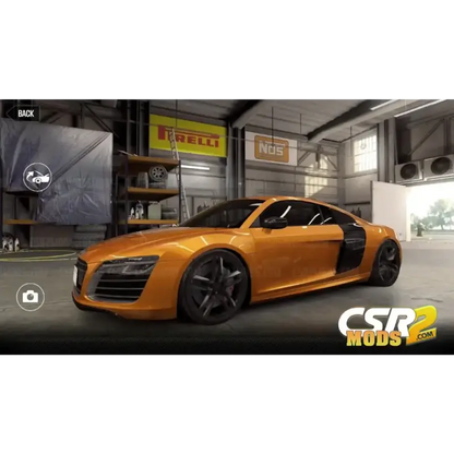 CSR2 2014 R8 V10 plus Coupé Gold Star’s - CSR RACING 2 MODS