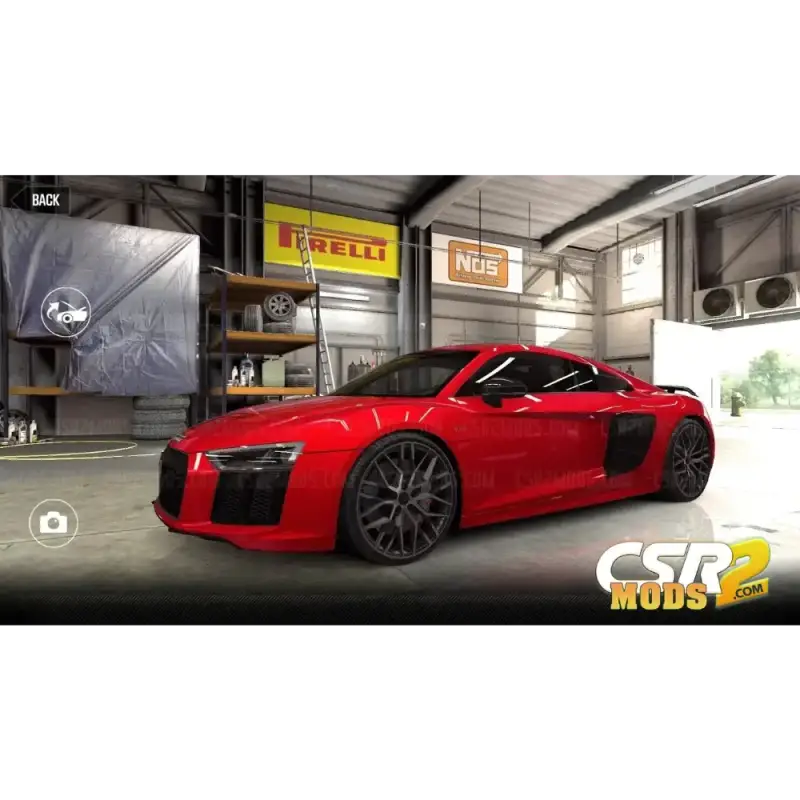 CSR2 2016 R8 V10 plus Coupé Gold Star’s - CSR RACING 2 MODS