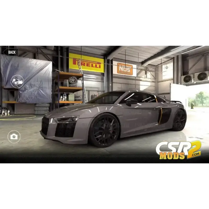 CSR2 2016 R8 V10 plus Coupé Gold Star’s - CSR RACING 2 MODS