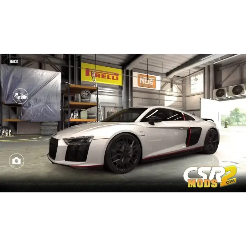 CSR2 2016 R8 V10 plus Coupé Gold Star’s - CSR RACING 2 MODS