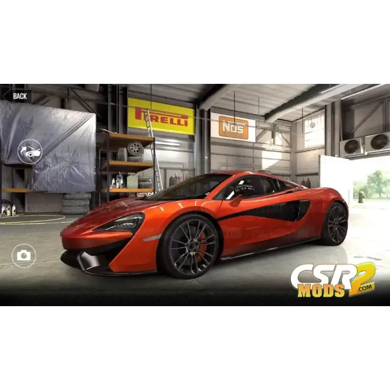 CSR2 570S Gold Star’s - CSR RACING 2 MODS