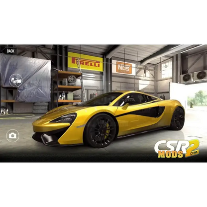 CSR2 570S Gold Star’s - CSR RACING 2 MODS