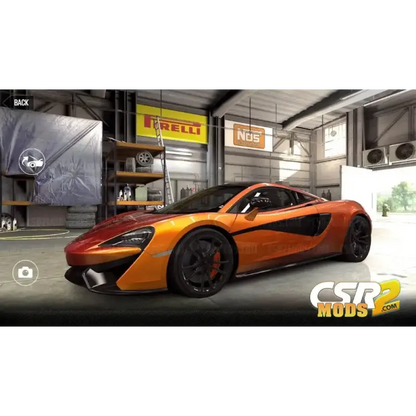 CSR2 570S Gold Star’s - CSR RACING 2 MODS