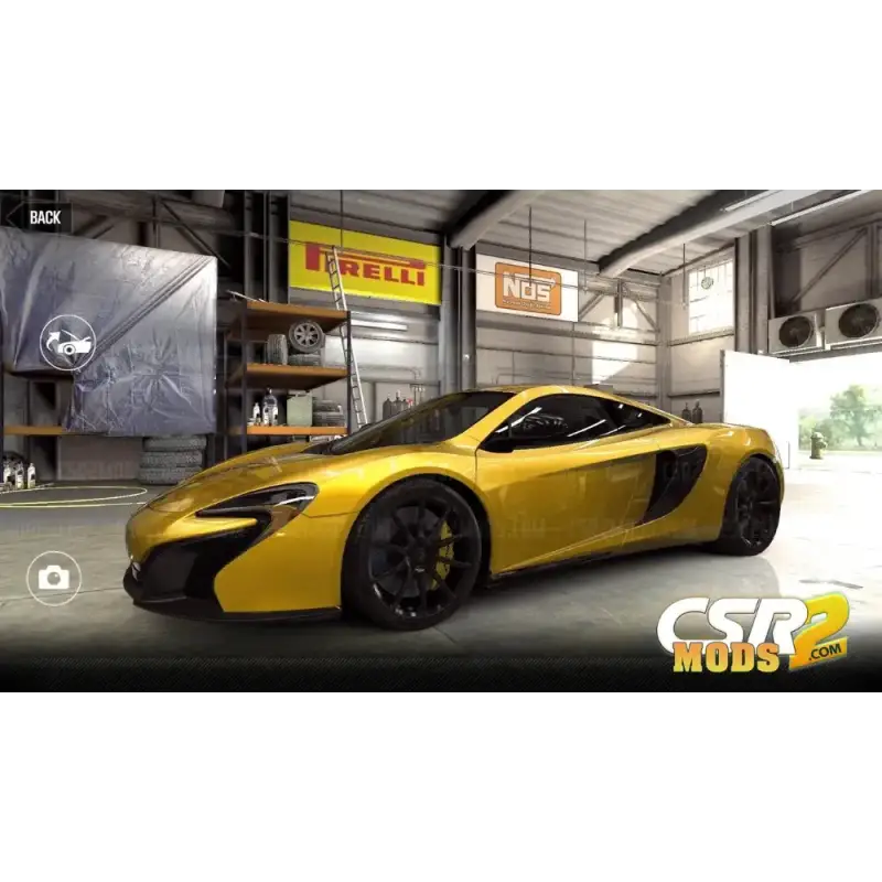 CSR2 650S Gold Star’s - CSR RACING 2 MODS