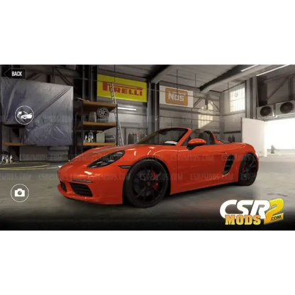 CSR2 718 Boxster S Gold Star’s - CSR RACING 2 MODS