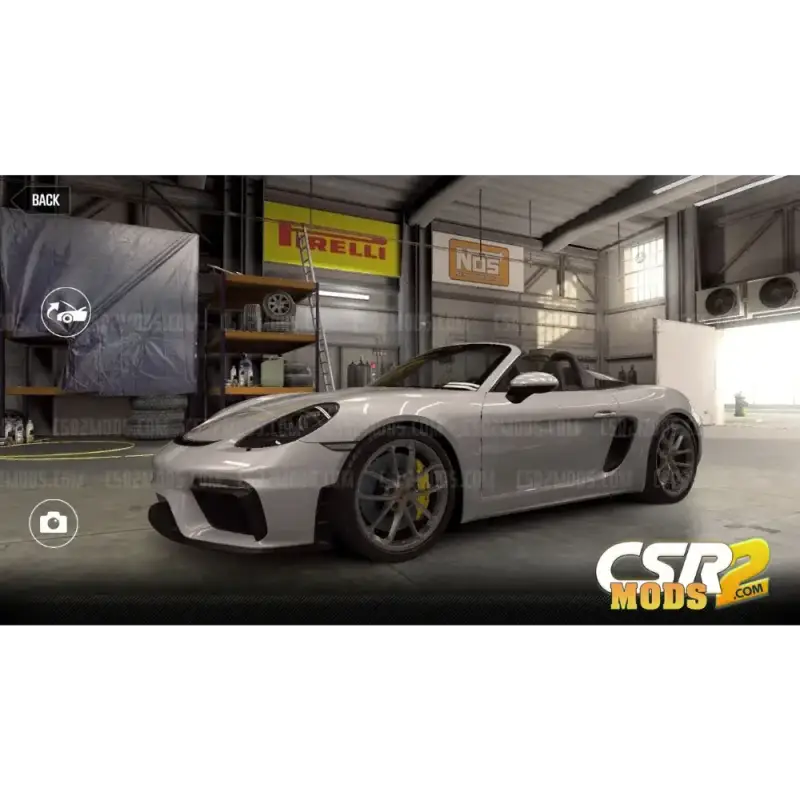 CSR2 718 Boxster Spyder Gold Star’s - CSR RACING 2 MODS