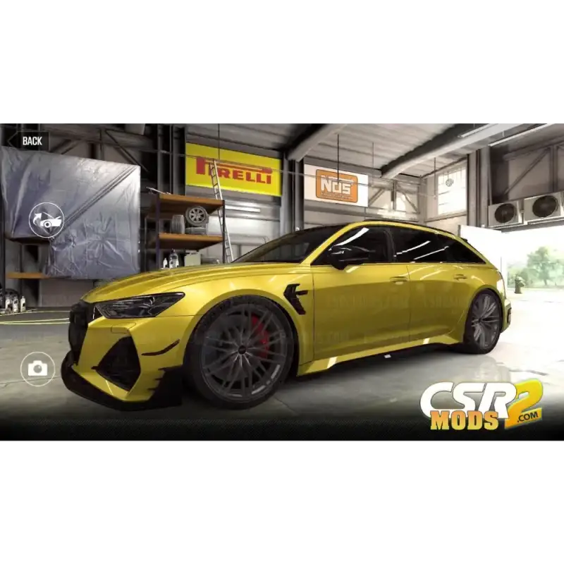 CSR2 ABT RS6-R Gold Star’s - CSR RACING 2 MODS