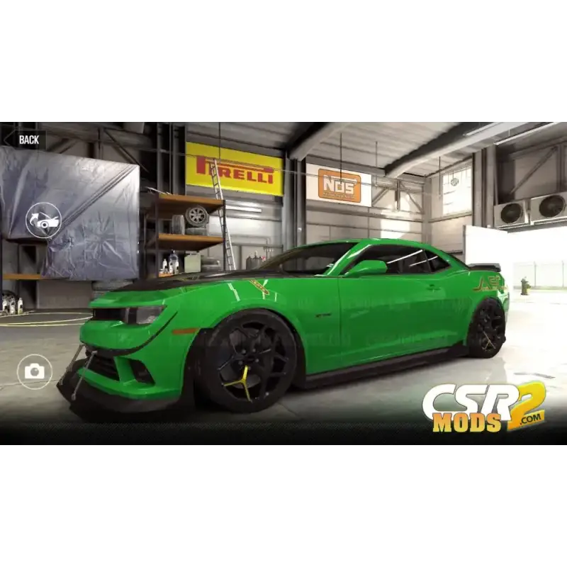 CSR2 ASC Camaro Z28 Gold Star’s - CSR RACING 2 MODS