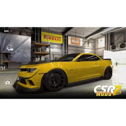 CSR2 ASC Camaro Z28 Gold Star’s - CSR RACING 2 MODS