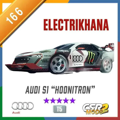 CSR2 Audi S1 “Hoonitron” CSR2 CARS CSR2 MODS SHOP