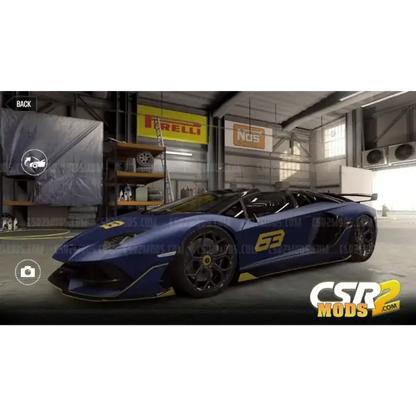 CSR2 Aventador SVJ 63 Roadster Gold Star’s - CSR RACING 2