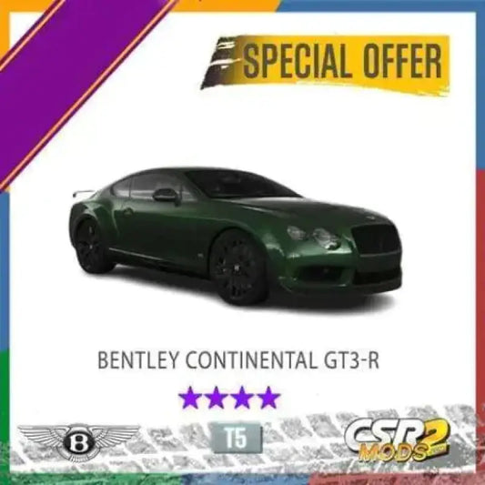CSR2 Bentley Continental GT3-R CSR2 CARS CSR2 MODS SHOP