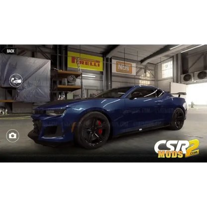 CSR2 Camaro ZL1 1 LE Gold Star’s - CSR RACING 2 MODS