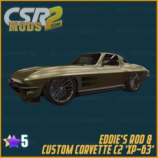 CSR2 Chevrolet Eddie’s Rod & Custom Corvette C2 ’XP-63’ -