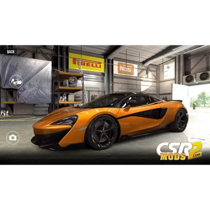 CSR2 600LT Gold Star’s - CSR RACING 2 MODS