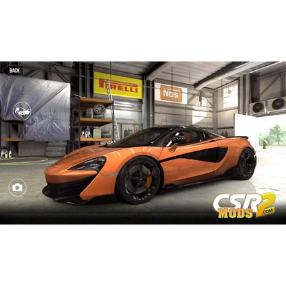 CSR2 600LT Gold Star’s - CSR RACING 2 MODS