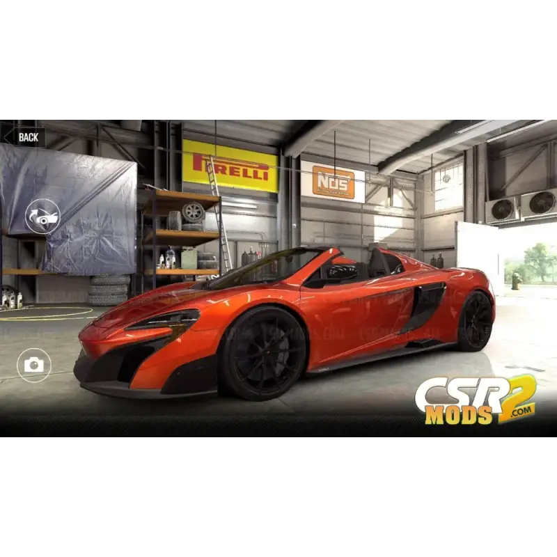 CSR2 675LT Spider Gold Star’s - CSR RACING 2 MODS