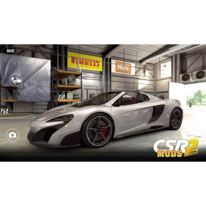 CSR2 675LT Spider Gold Star’s - CSR RACING 2 MODS