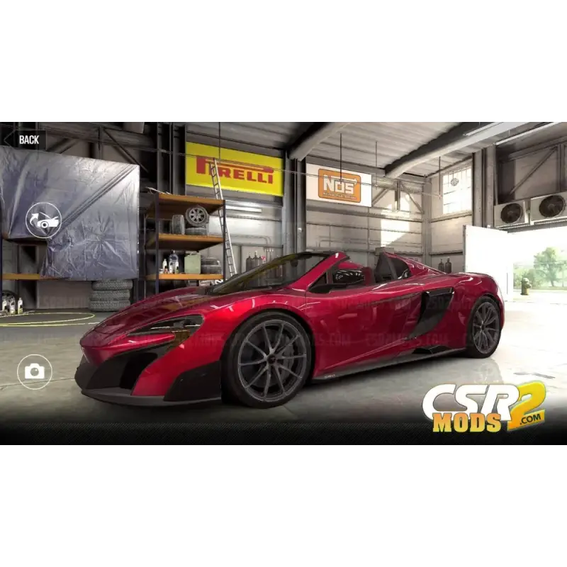 CSR2 675LT Spider Gold Star’s - CSR RACING 2 MODS