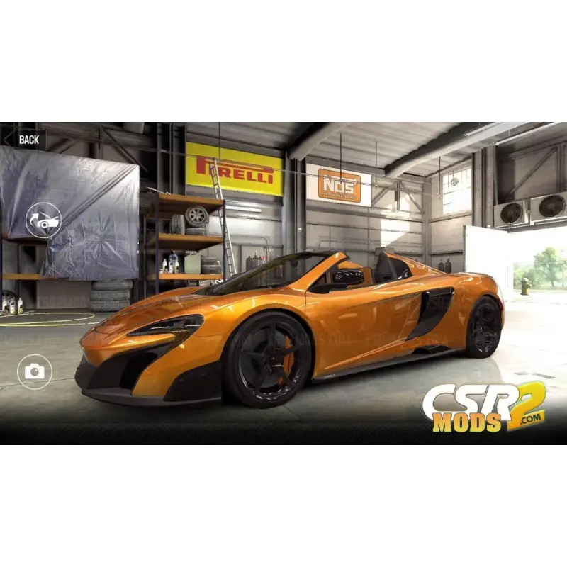 CSR2 675LT Spider Gold Star’s - CSR RACING 2 MODS