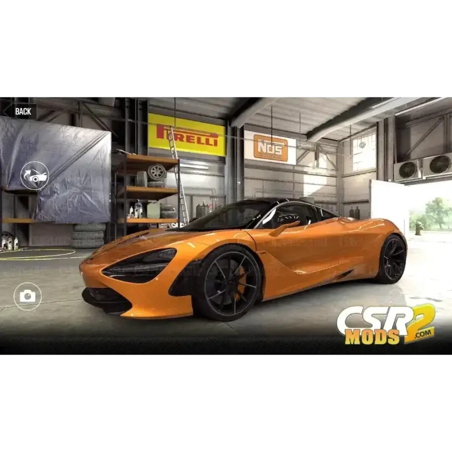 CSR2 720S Gold Star’s - CSR RACING 2 MODS