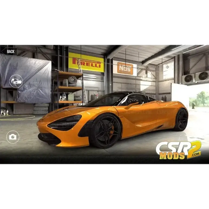 CSR2 720S Gold Star’s - CSR RACING 2 MODS