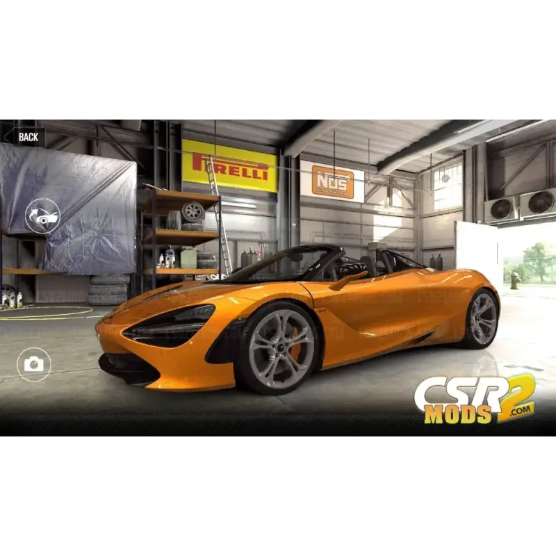 CSR2 720S Spider Gold Star’s - CSR RACING 2 MODS