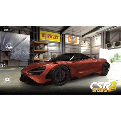 CSR2 765LT Gold Star’s - CSR RACING 2 MODS