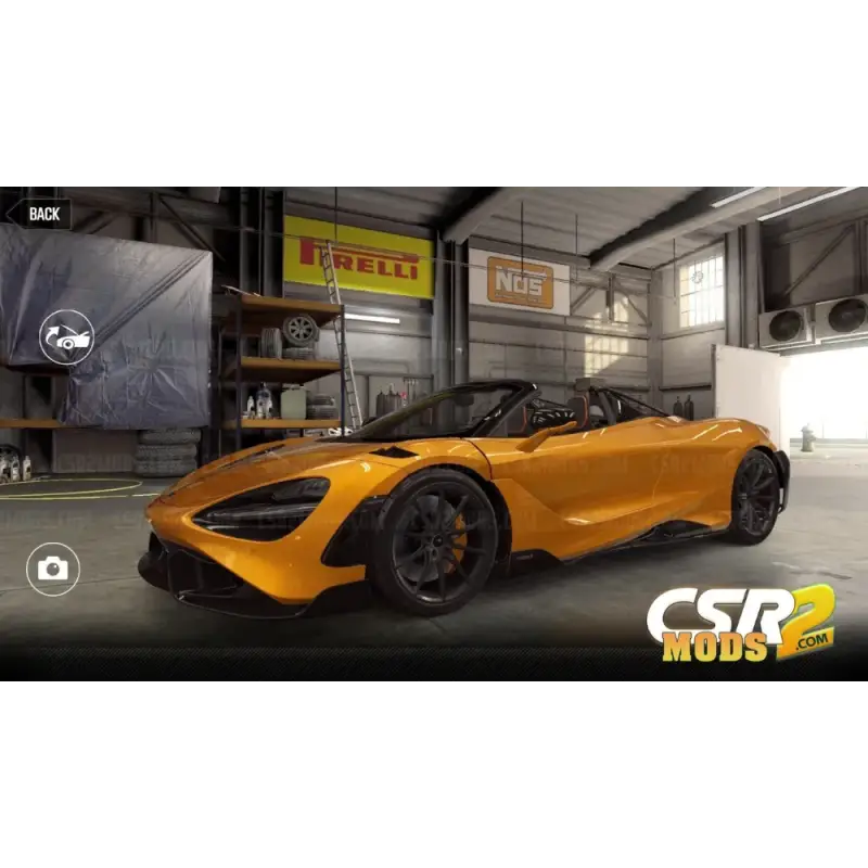 CSR2 765LT Spider Gold Star’s - CSR RACING 2 MODS