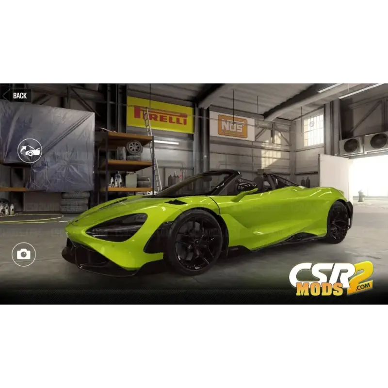 CSR2 765LT Spider Gold Star’s - CSR RACING 2 MODS