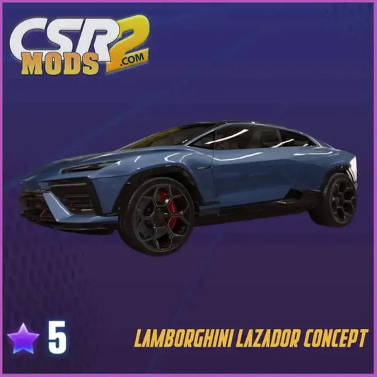 CSR2 Lamborghini Lazador Concept - CSR RACING 2 MODS