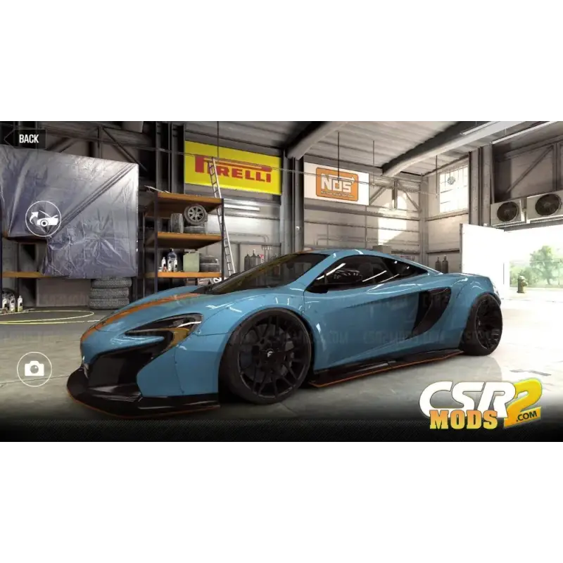 CSR2 Liberty Walk 650S Gold Star’s - CSR RACING 2 MODS