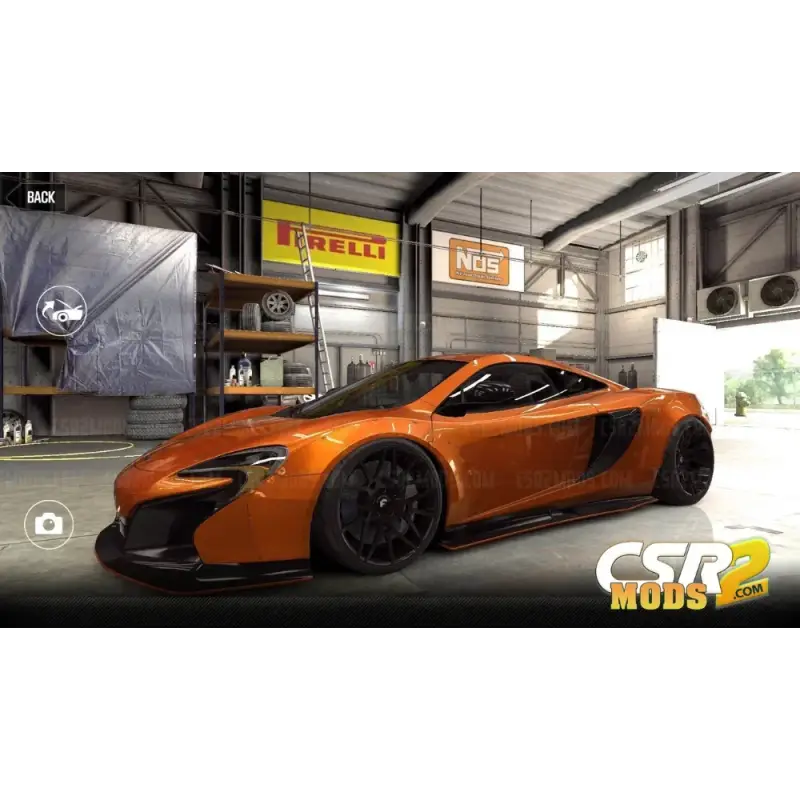 CSR2 Liberty Walk 650S Gold Star’s - CSR RACING 2 MODS