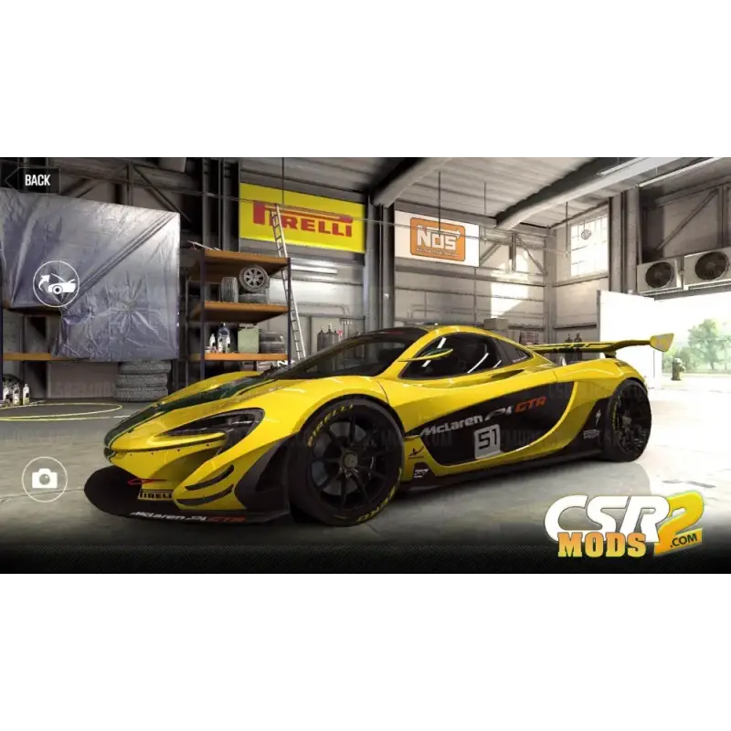 CSR2 Mclaren P1 GTR Gold Star’s - CSR RACING 2 MODS