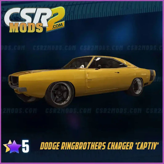 CSR2 Dodge Ringbrothers Charger ’CAPTIV’ - CSR RACING 2 MODS