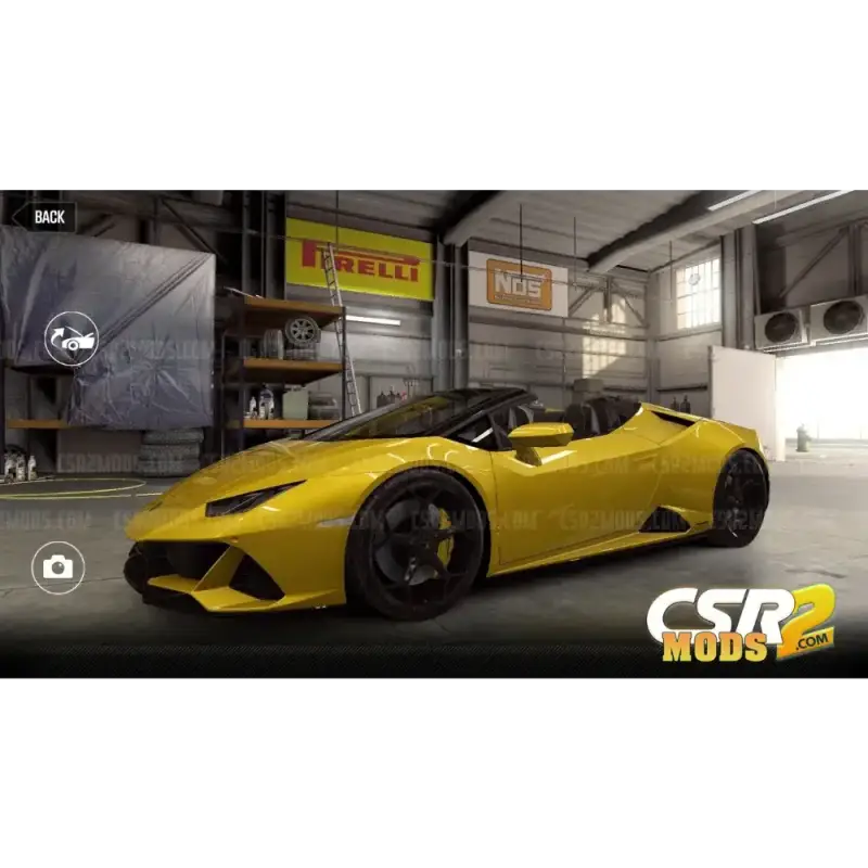 CSR2 Huracán Evo Spyder Gold Star’s - CSR RACING 2 MODS