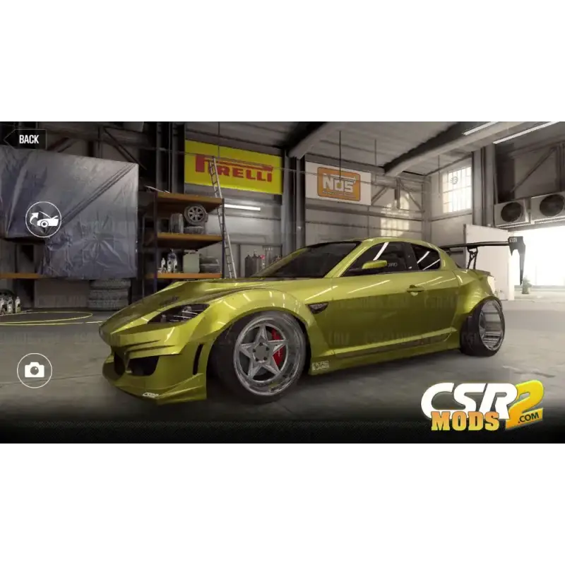 CSR2 KRC Modified ’SE3P Wide Body’ RX-8 Gold Star’s