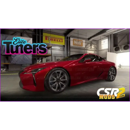 CSR2 Lexus LC 500 TNR 2018 - CSR RACING 2 MODS