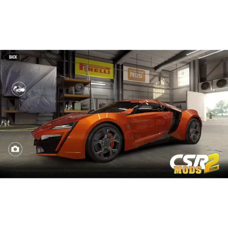 CSR2 Lykan Hypersport Gold Star’s - CSR RACING 2 MODS