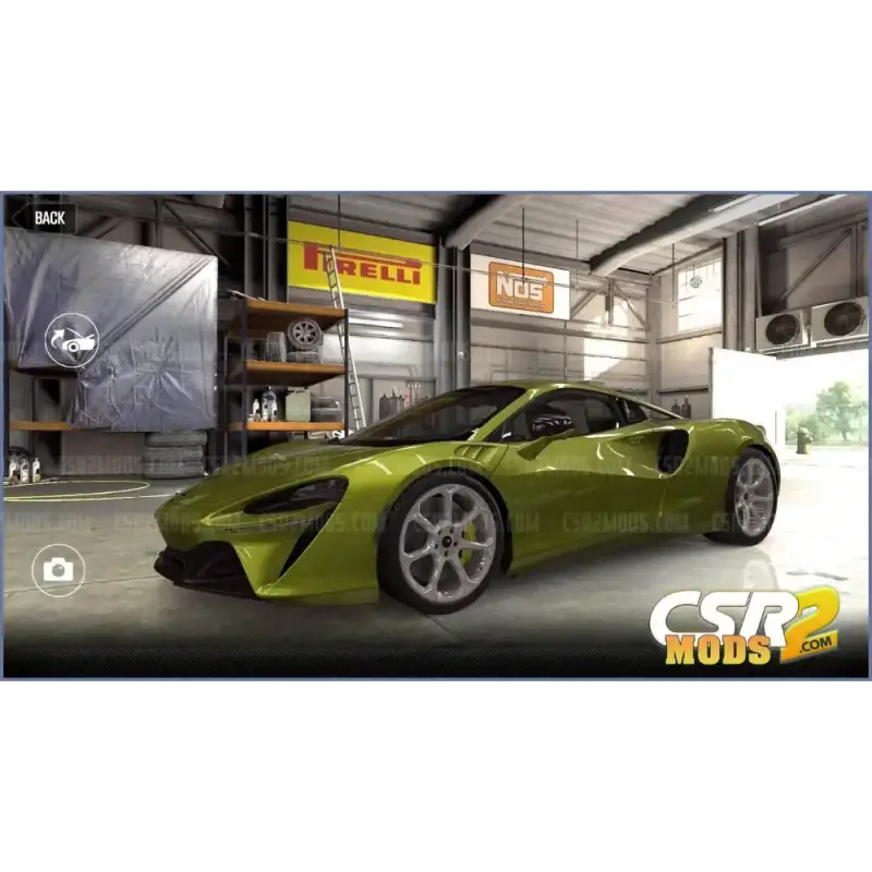 CSR2 Mclaren Artura Gold Star’s - CSR RACING 2 MODS